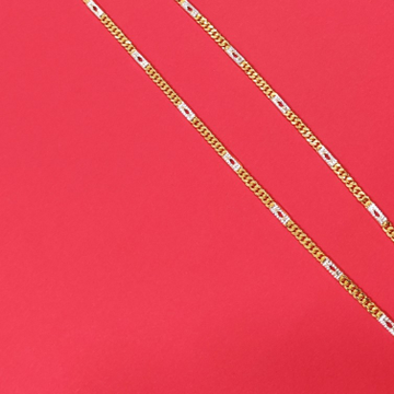 22k 916 gold solid karab Navabi chain by Suvidhi Ornaments