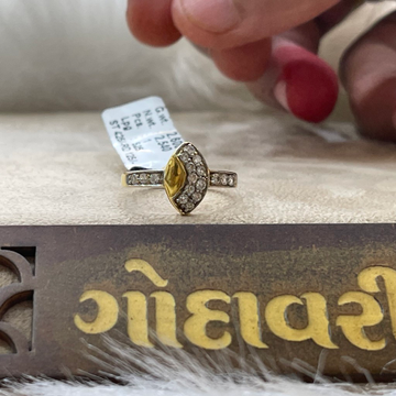 916/22k gold girl's fancy ring by Shree Godavari Gold Palace