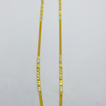 916 gold plain chain by Suvidhi Ornaments