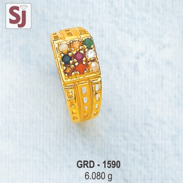 Navagraha Gents Ring Diamond GRD-1590