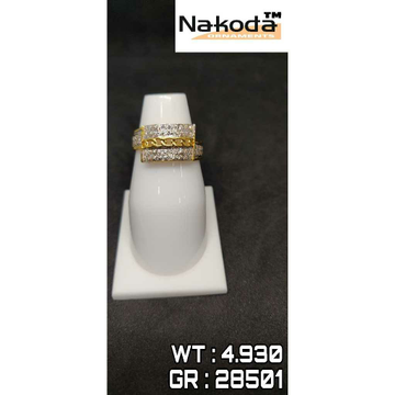 916 Men's fancy gold ring