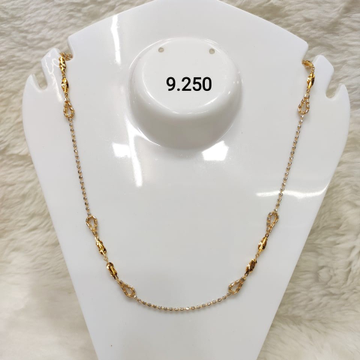 18kt fancy chain by Aaj Gold Palace