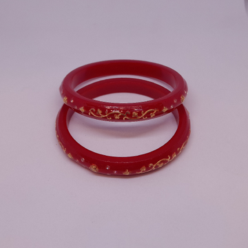 Red color running chudi by Rangila Jewellers