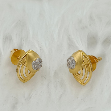 916 GOLD CASTING EARRING by Ranka Jewellers