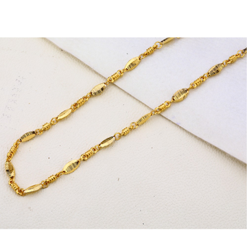 22CT Gold Men's stylish Choco Chain MCH276