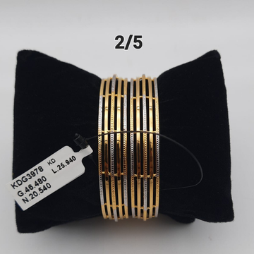 916 Gold Hallmarked Bangle by Saideep Jewels