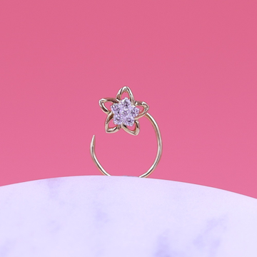 Star shape diamond nosepin