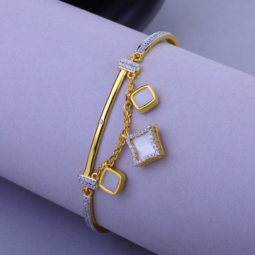 creative yellow gold bracelet for ladies by 