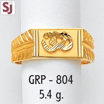 Om Gents Ring Plain GRP-804