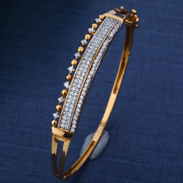 916 cZ Gold Elegant Bracelet 