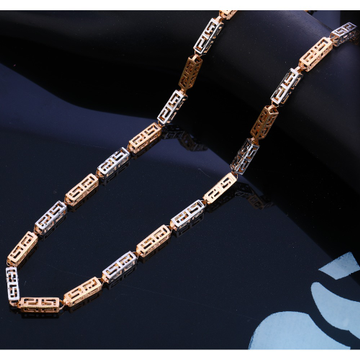 18KT Rose Gold Classic  Men's  Chain RMC65