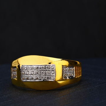 916 Gold Hallmarked Ring by R.B. Ornament