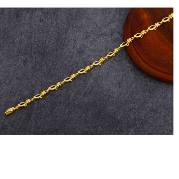 916 Gold Exclusive  Hallmark Plain Bracelet LPBR39