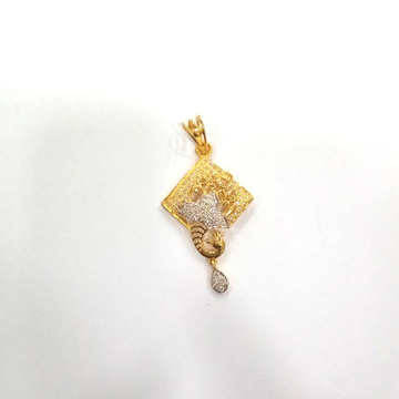 22K GOLD FANCY DIAMOND LADIES PENDANT by Shreeji Silver Palace