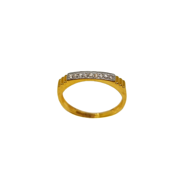 22K Gold Modern CZ Diamond Ladies Ring MGA - LRG13...