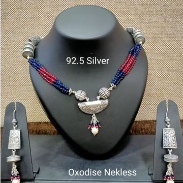 925 Starling Silver Oxodise Necklace-0008