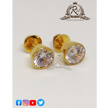 22 carat gold antic daimond butti RH-ER426