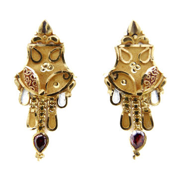 22K Gold Fancy Earring by 