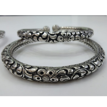 925 silver antique nakshi design kada payal by 