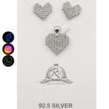 92.5 silver traditional pendants earrings RH-PE621