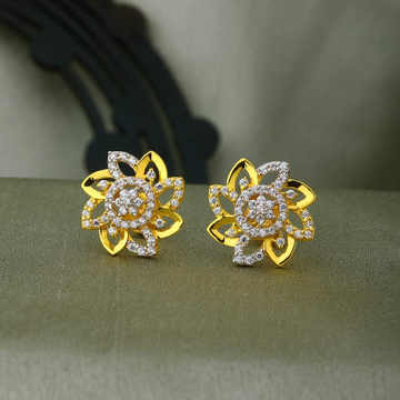 22 carat gold ladies earrings RH-LB416