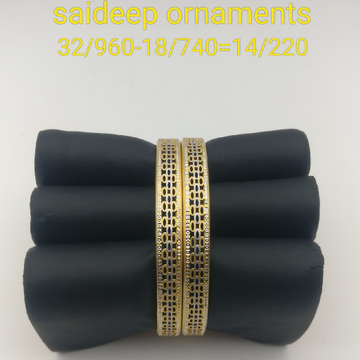 916 22 kt copper Bangle Kadli design by Saideep Jewels