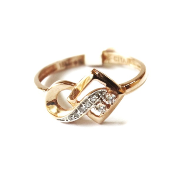 18k rose gold fancy ring mga - rgr0048