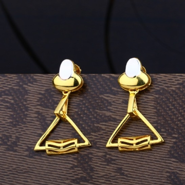 22 carat gold ladies earrings RH-LE709