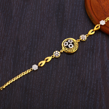 22CT Gold Fancy Ladies Bracelet LB299