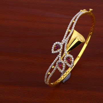 18ct Gold Fancy Kada LKB80