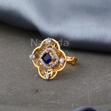 750 Rose Gold Fancy Ladies Ring RLR946