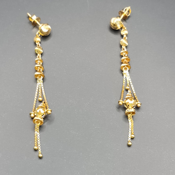 916 HALLMARK GOLD SUI DHAGA by Sangam Jewellers