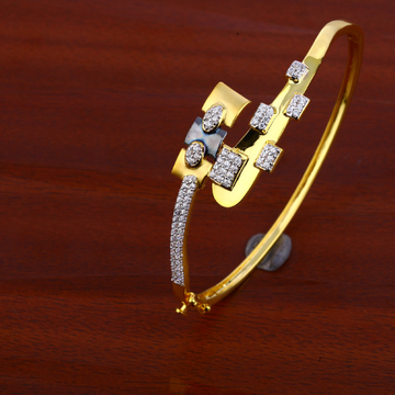 18ct Gold Cz Exclusive Designer Bracelet LKB71