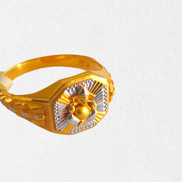 Gold 916 Ring by 