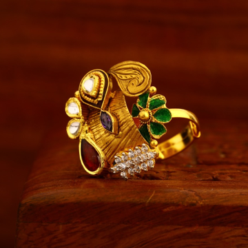 916 Gold Antique Designer Ladies Ring LAR227