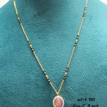 916 Mangalsutra Gold Dokiya by Suvidhi Ornaments
