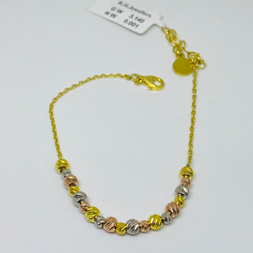 925 Silver Beads Bracelet