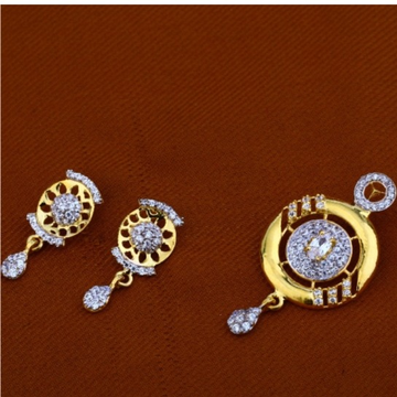 22 carat gold designer pendants set RH-PS708