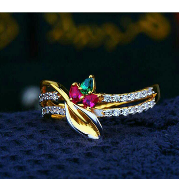Pretty Cz Ladies Ring LRG -0132