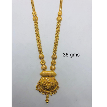 22KT gold Sitahar Long Necklace  by 