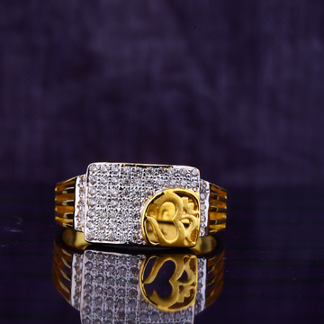 916 Cz Om Symbol Ring MGR86