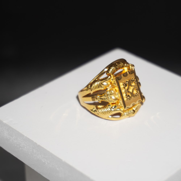 916 Gold Pretty Rings 449R16