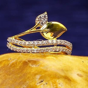 916 Gold cZ Ladies Ring LR-0027