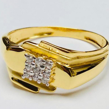 916 & 75 Gold Designer Ring For Men by 