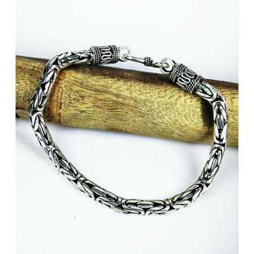 Stylish 925 silver gents bracelet