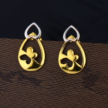 22 carat gold ladies earrings RH-LE701