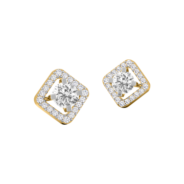 Diamond Stunning 14K Gold Earrings MDER21