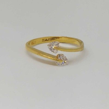 22 Kt Gold Ladies Branded Ring by 