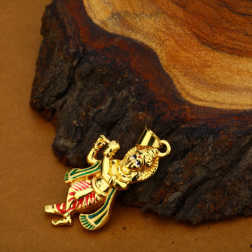 krishna pendant by Aaj Gold Palace