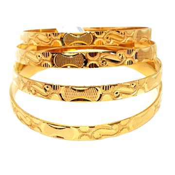 One gram gold forming bangles mga - gf0026